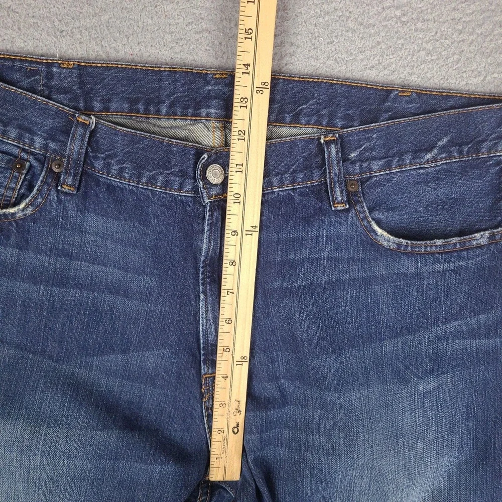 Denim & Supply Ralph Lauren Jeans Mens 40x30.5 Blue Straight‎ Taper Denim